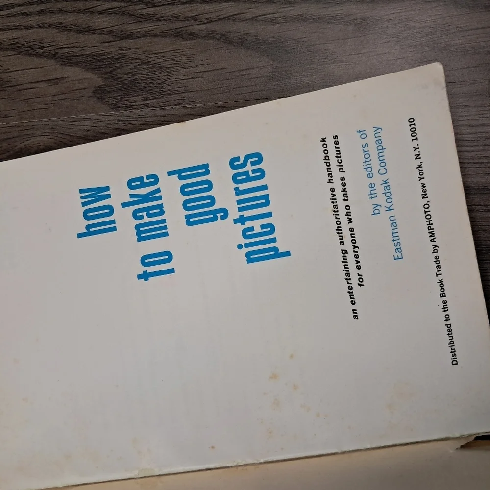 Eastman Kodak Co. How To Make Good Pictures 1972 Photography Idea Book 33rd Edi. - Picture 3 of 5